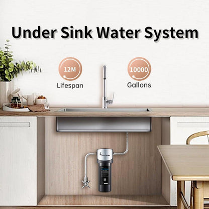 Wasserfilter Direktanschluss für Küche – 0,01 Mikron