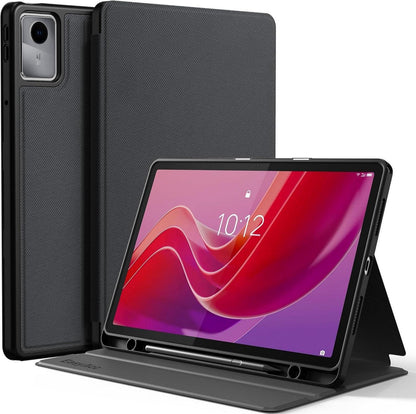 Hülle für Lenovo Tab M11 TB330 2024 Stifthalter dünn Schwarz