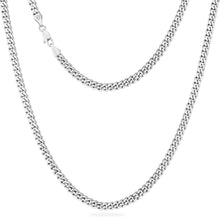 Luxuriöse 5mm Herren Panzerkette mit Diamantschliff, 14K Vergoldet
