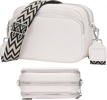 Kleine Umhängetasche Veganes Leder Crossbody