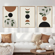 Poster Set Abstrakt Kunstdruck Wandbilder Wohnzimmer Schlafzimmer Boho