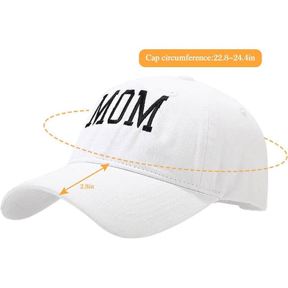 Vintage Baseball Cap Washed Cotton Verstellbare Kappe Damen Herren