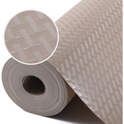 Schubladenmatte Beige EVA 44x200cm Wasserdicht & Rutschfest