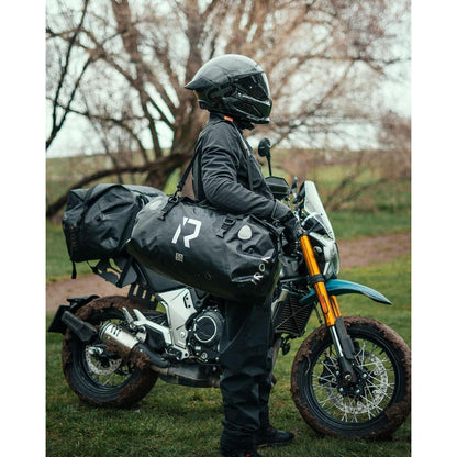 Wasserdichte Motorrad Gepäckrolle 30L – Vielseitige Hecktasche
