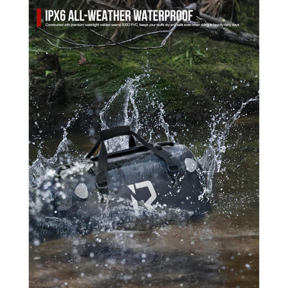 Wasserdichte Motorrad Gepäckrolle 30L – Vielseitige Hecktasche