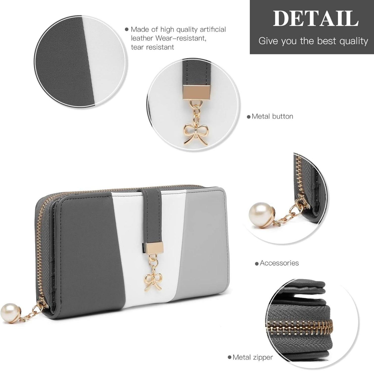 Damen Handtasche Schultertasche Shopper Ledertasche mit V-Form Design