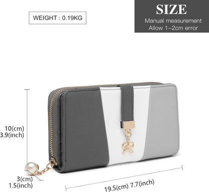 Damen Handtasche Schultertasche Shopper Ledertasche mit V-Form Design