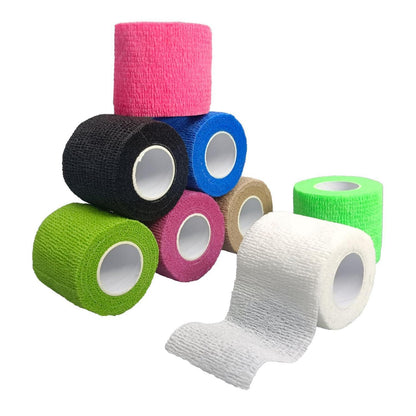 8 Rollen Selbstklebende Verband Bandage für Sport & Haustiere