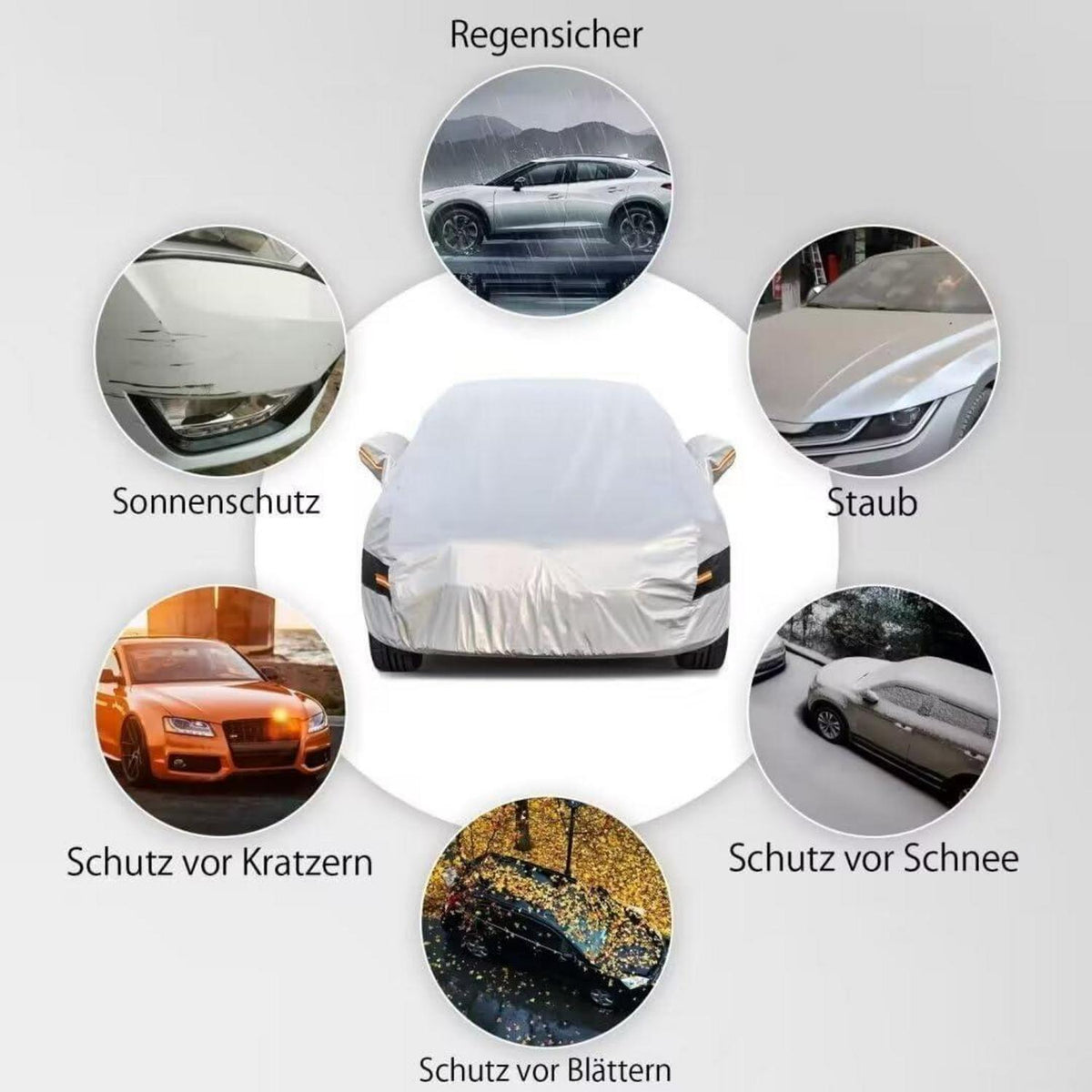 Auto Abdeckplane BMW 4er Serie (2013-2024) Wasserdicht & Atmungsaktiv