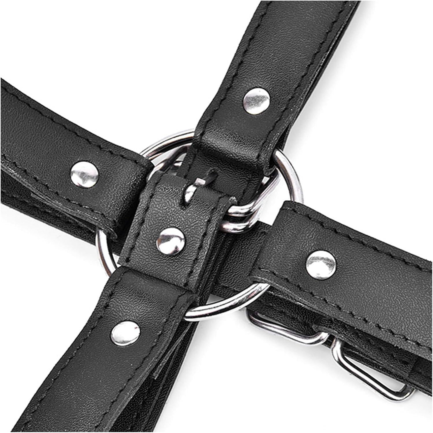 BDSM Bondageset Damen Leder Fesseln Riemenbody SM Spielzeug Bondage Kit