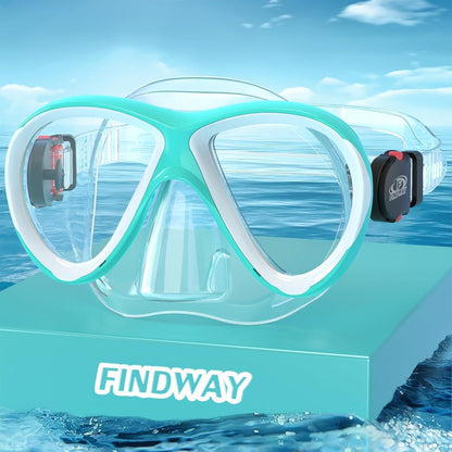 Taucherbrille Kinder Schwimmbrille für Jungen Mädchen 3-14