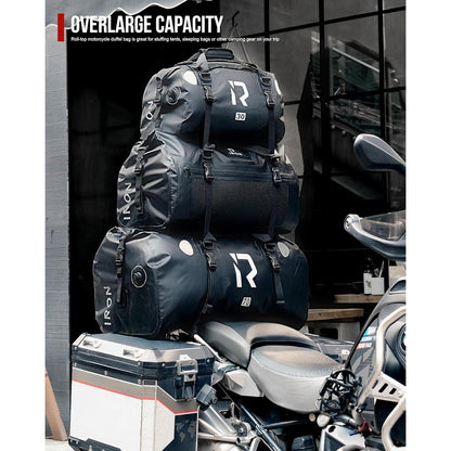 Motorrad Hecktasche 50L wasserdicht mit Rolltop