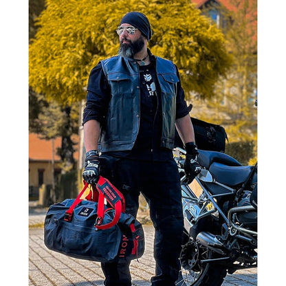 Motorrad Hecktasche 70L wasserdicht mit Rolltop