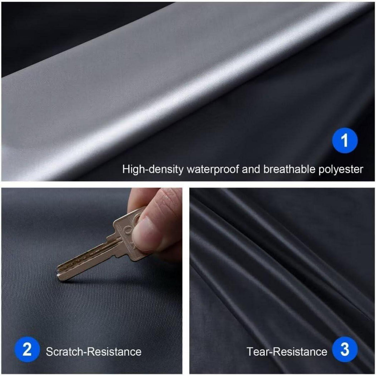 Wasserdichte Autoabdeckung für Tiguan (2007-2024) – Atmungsaktiv & Schutz