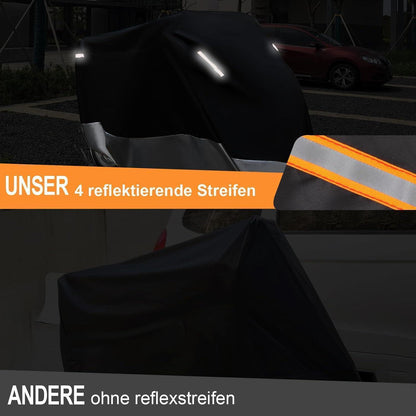 Motorrad Abdeckplane 250x105x125cm – Winterfest & Wasserdicht