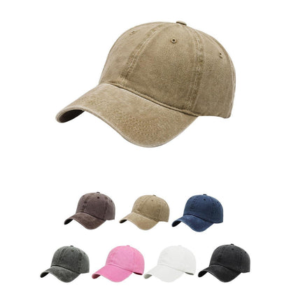 Retro Baseball Cap Unisex – Baumwoll-Basecap mit Schirm