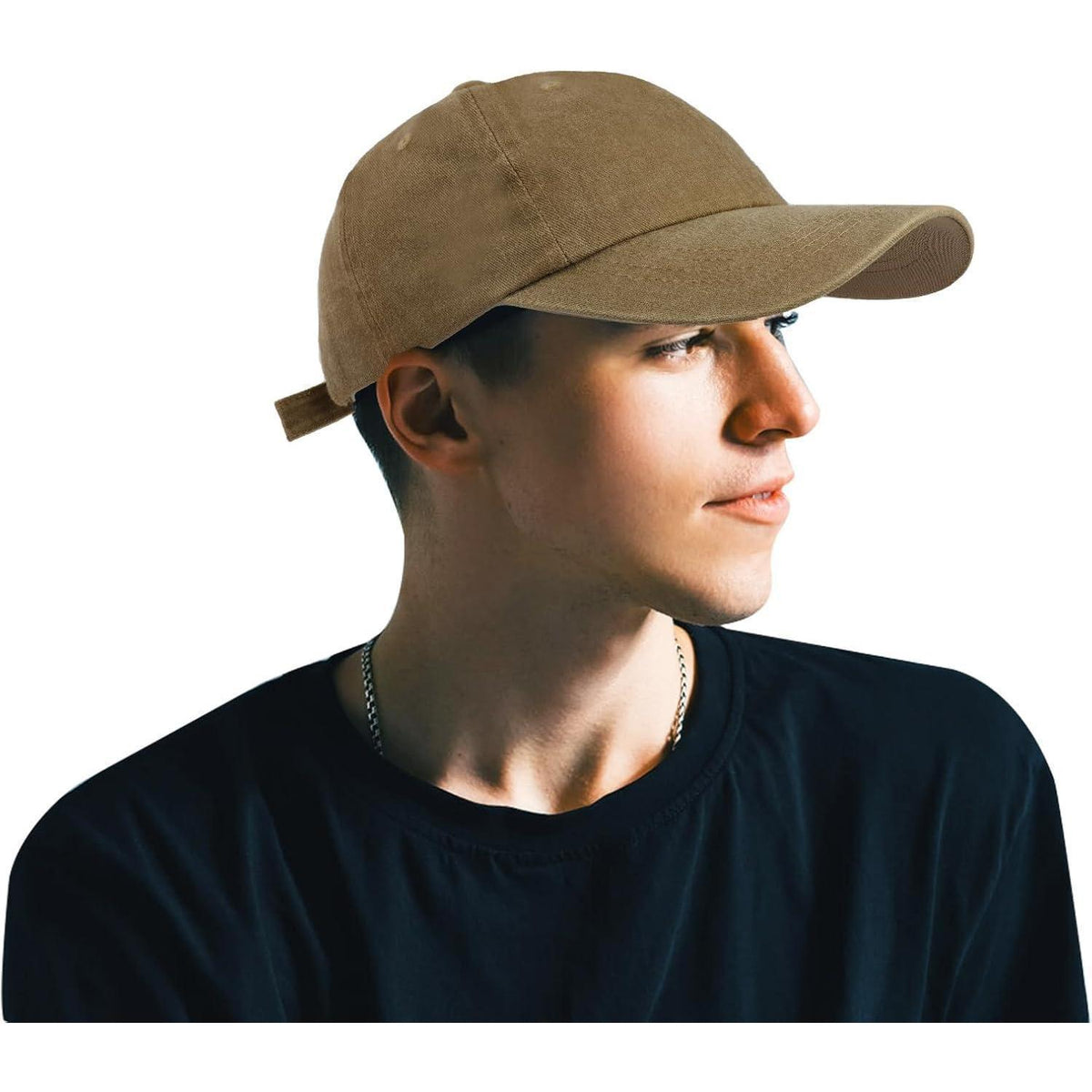 Retro Baseball Cap Unisex – Baumwoll-Basecap mit Schirm