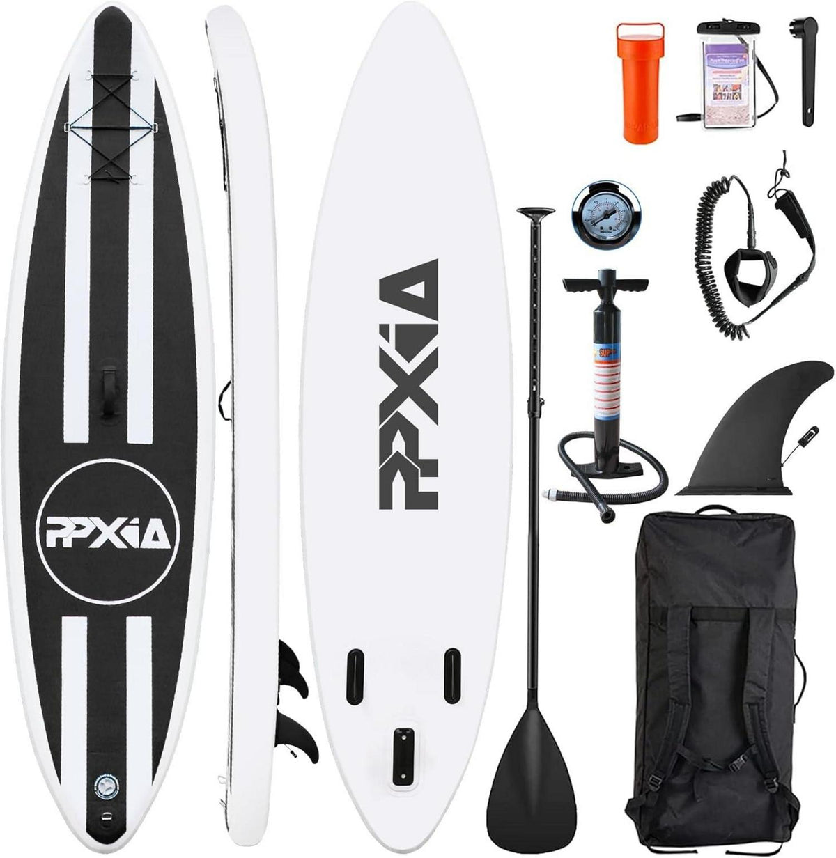 Aufblasbares Stand Up Paddle Board 320cm Belastbar bis 200KG Kit