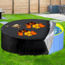COZII Hundepool Abdeckung 80x20cm Wasserdicht Faltbar