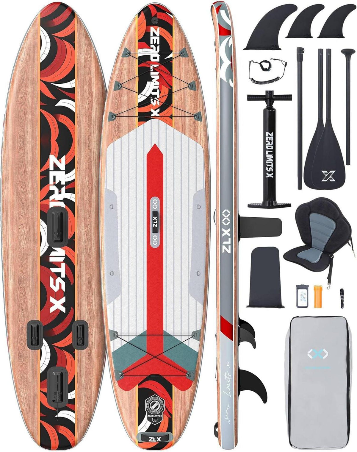 Aufblasbares Stand Up Paddle Board Premium SUP Board Set