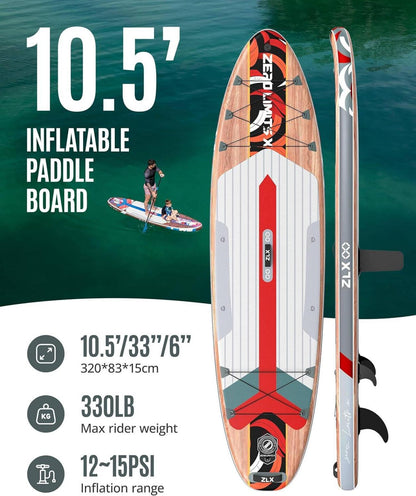 Aufblasbares Stand Up Paddle Board Premium SUP Board Set
