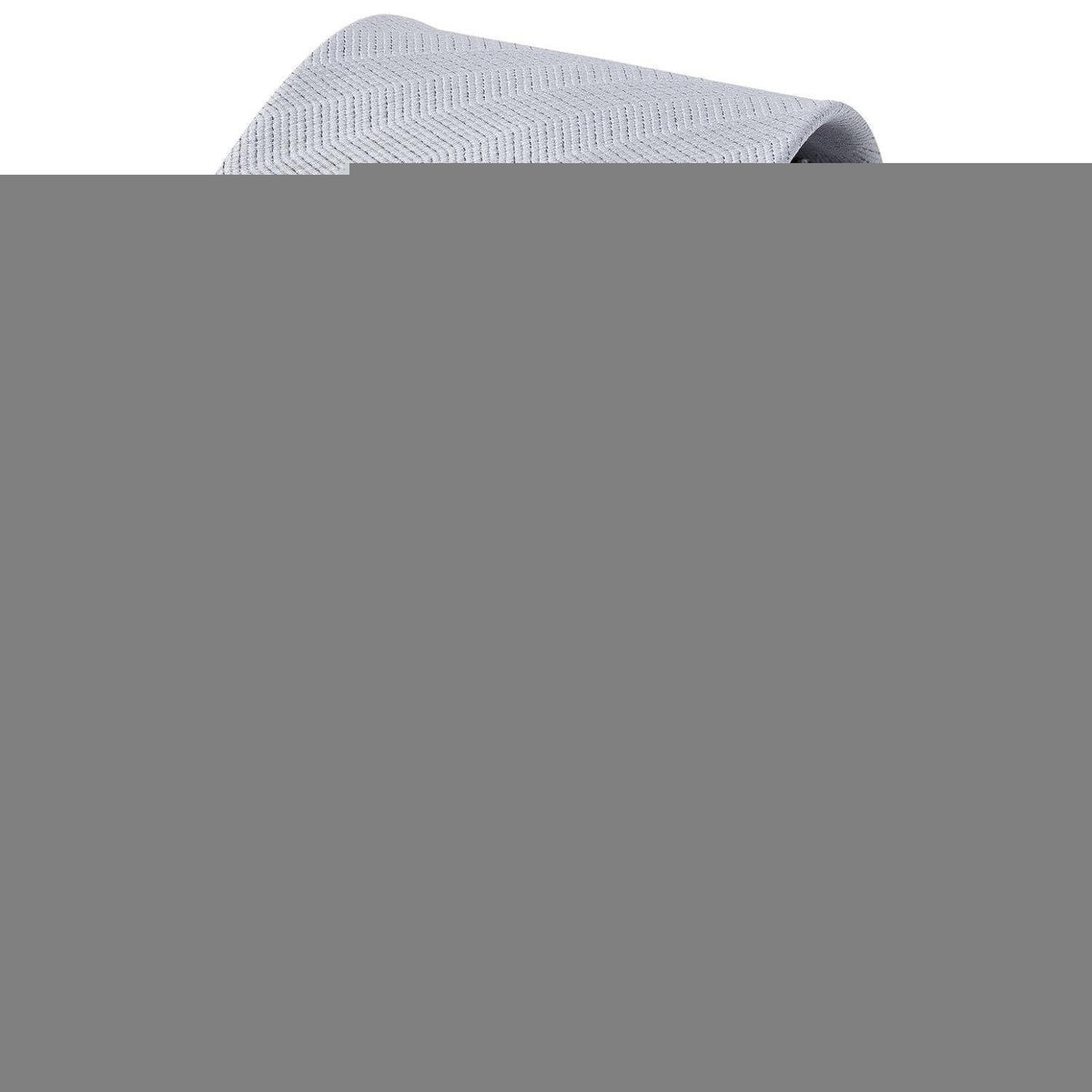 Herren Krawatte mit Einstecktuch Set, Silbergrau, Elegant