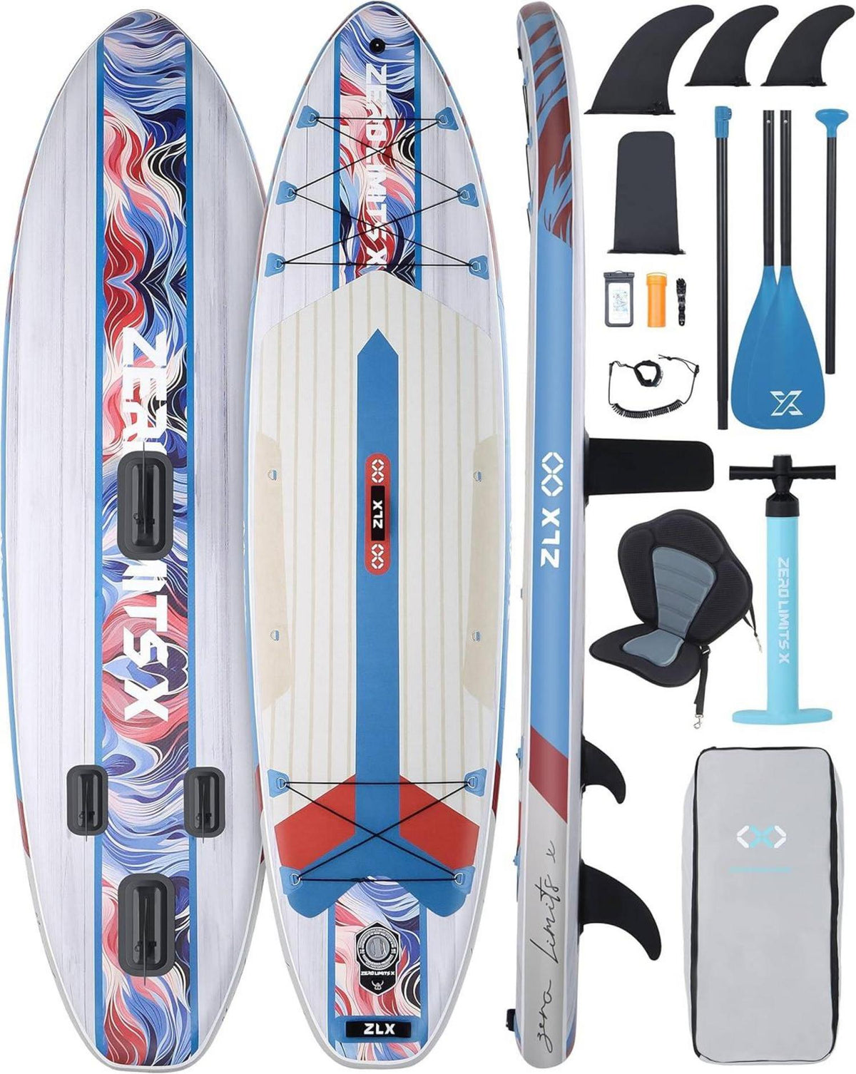 Aufblasbares Stand Up Paddle Board - Premium SUP Board für alle Skill