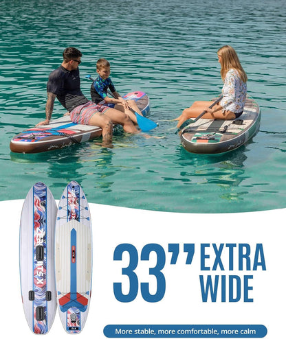 Aufblasbares Stand Up Paddle Board 320 cm Premium SUP für alle Skill Levels