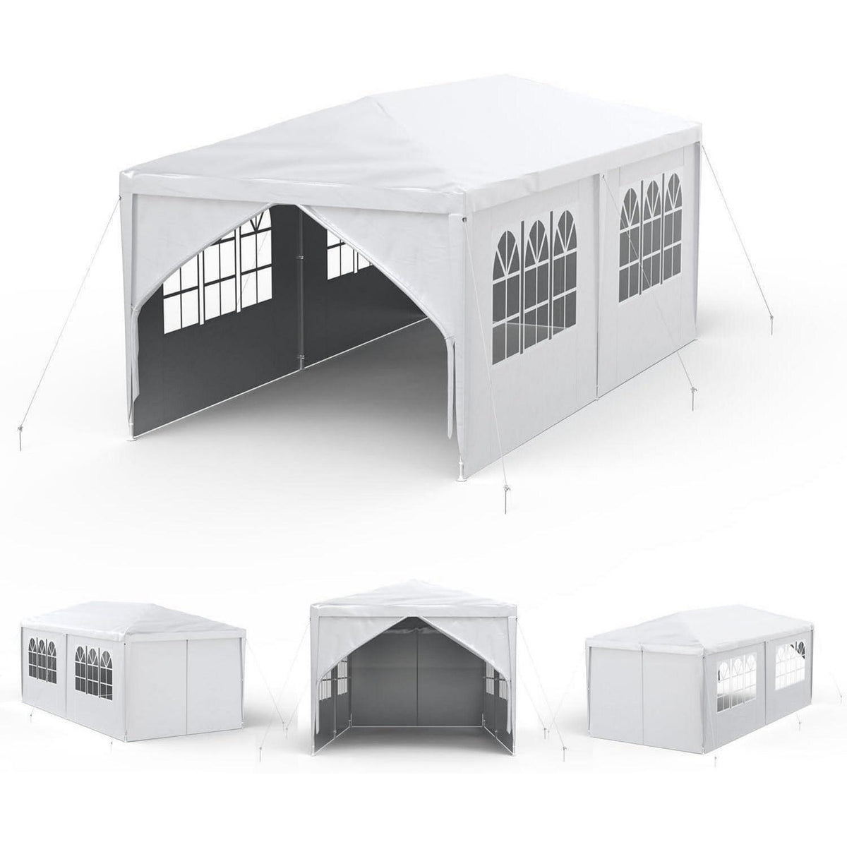 Party Zelt 3x6m – Wasserdicht & Robust für Garten & Camping