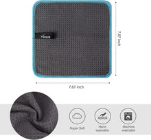 Mikrofasertuch Grau 20x20 cm 12er Set fusselfrei & saugstark