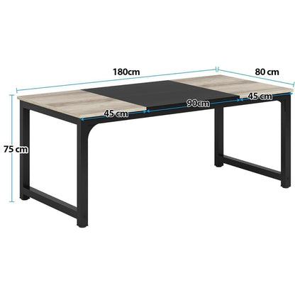 Industrietisch 180x80 cm – Küchentisch für 4-8 Personen
