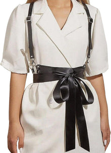 Punk Taillengürtel PU Leder Harness Gothic Rave Halloween