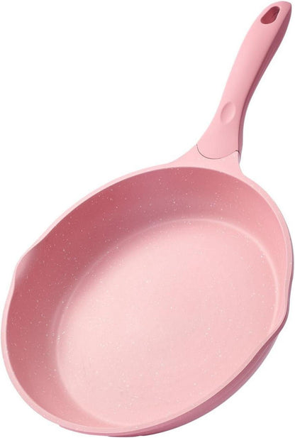 Antihafte Beschichtete Induktionspfanne 32 cm Pink