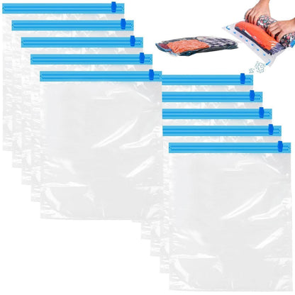 Vakuumbeutel Reise 10er Set 40x60cm – Kompressionsbeutel zum Rollen