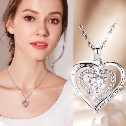 Ewige Rosen Geschenkbox Konservierte Blume Schmuckbox Silber