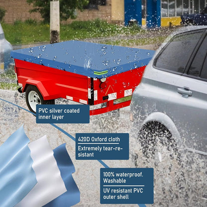 Wasserdichte Anhängerabdeckung 2,1m x 1,1m – 420D Oxford Tuch