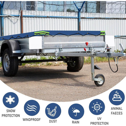Wasserdichte Anhängerabdeckung 2,1m x 1,1m – 420D Oxford Tuch