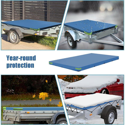 Wasserdichte Anhängerabdeckung 2,1m x 1,1m – 420D Oxford Tuch