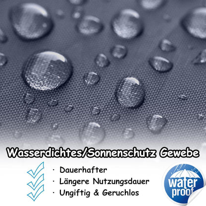 3x3m Faltpavillon mit Seitenteilen – Anthrazit