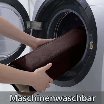 Memory Foam Badezimmerteppich 60x90 cm Braun – Saugfähig & Rutschfest