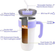 Philorn Thermobecher 800ml Edelstahl Trinkbecher mit