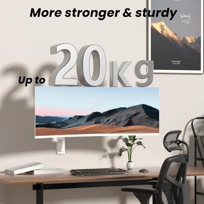 Wandhalterung Monitor Ultrawide 17-49 Zoll, Höhenverstellbar