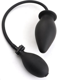 Aufblasbarer Analplug mit Pumpe Silikon Sexspielzeug für