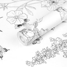 Selbstklebende Fototapete Blumen Design 0.4W x 10L m
