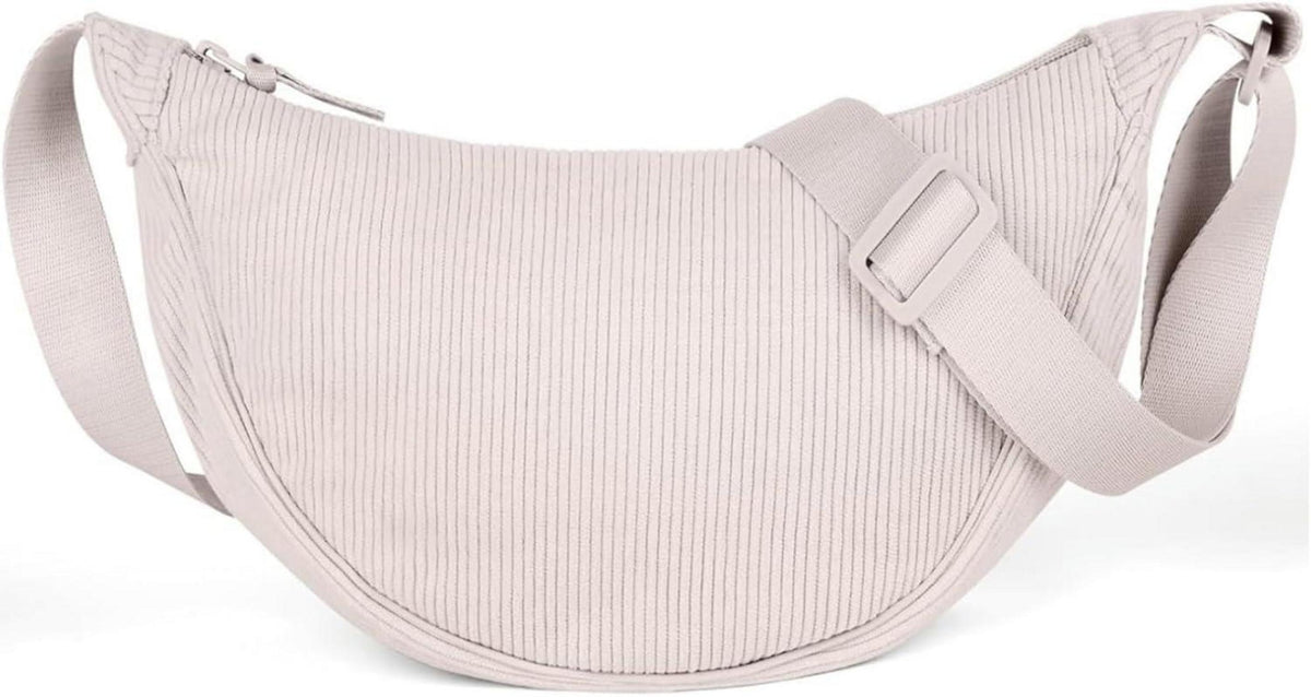 Damen Crossbody Schultertasche Halbmond Umhängetasche Verstellbarer