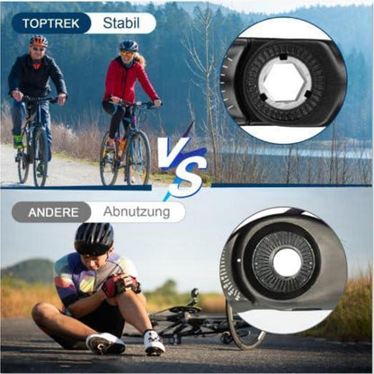 Fahrradvorbau Aluminium verstellbar ±60° für 31,8mm Lenker