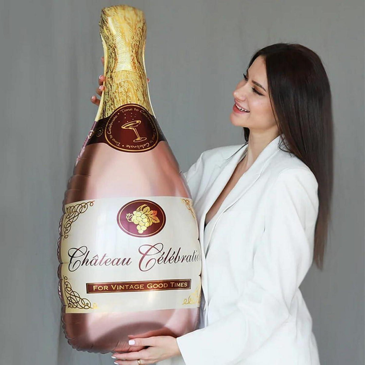 5er Set XXL Champagne Folienballon Bier Party Dekoration Heliumballons