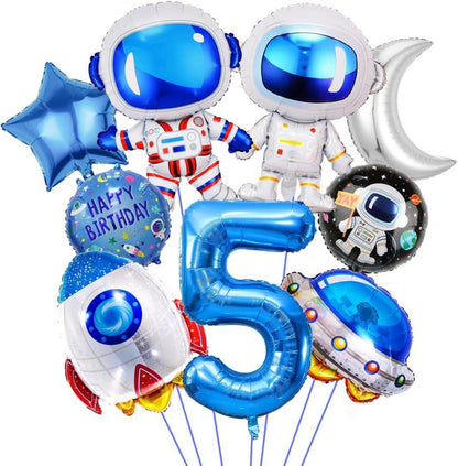 Astronauten Party Deko Set 5 Jahre Geburtstag Raumfahrt