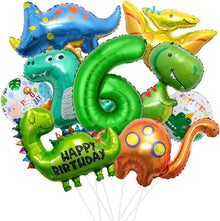 Dinosaurier Geburtstagsdeko Set XXL 6 Jahre Jurassic Dschungel party
