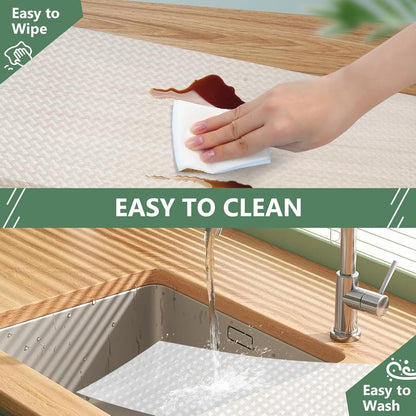 Wasserdichte Schubladenmatte Antirutsch – 50x600cm Transparent